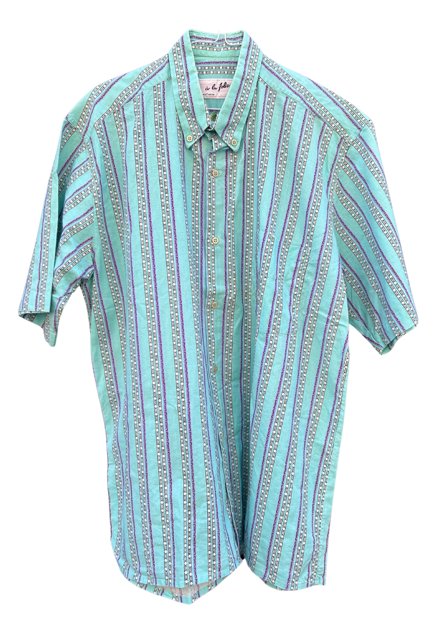 Chemise à la folie mint
