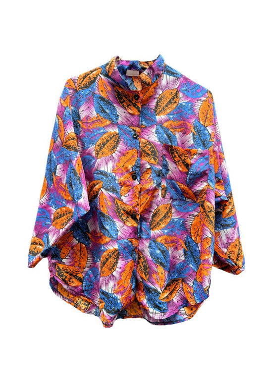 Chemise purple jungle
