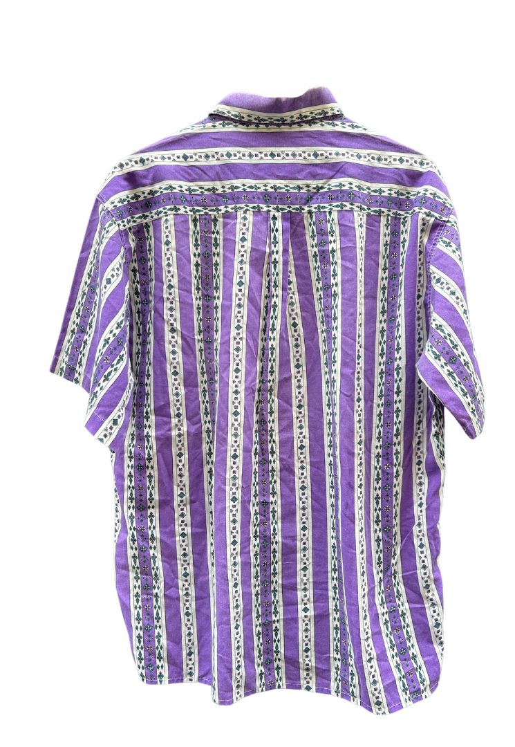 Chemise viola stripe