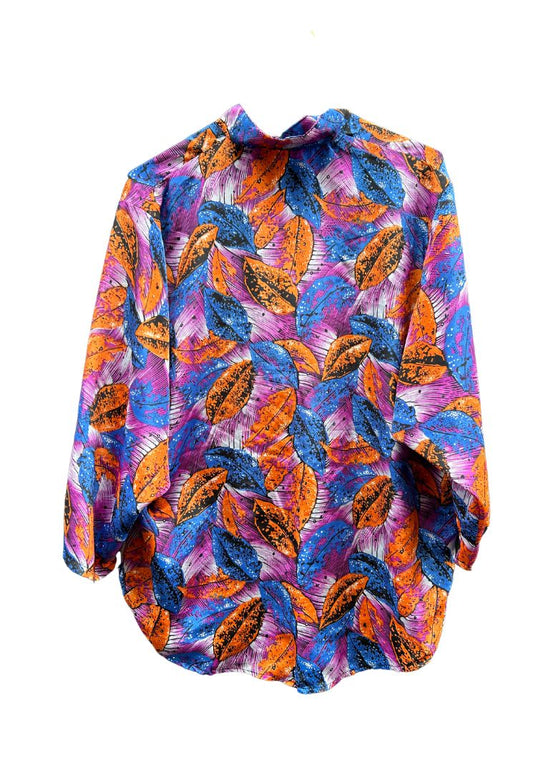 Chemise purple jungle