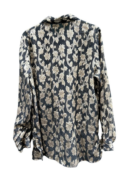 Chemise transparente golden