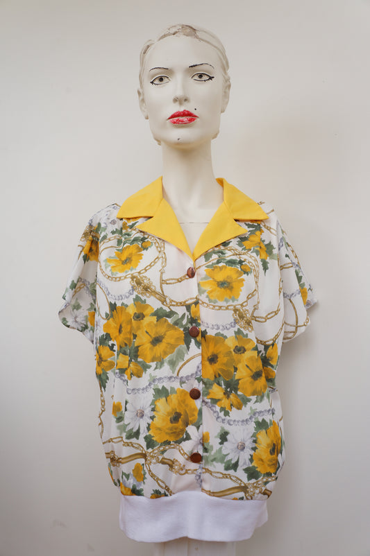 Chemise street flowers
