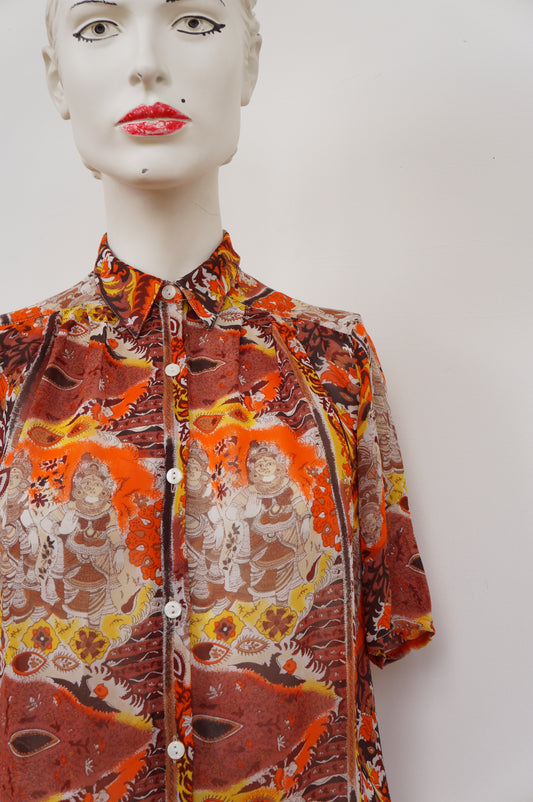 Chemise petit feu