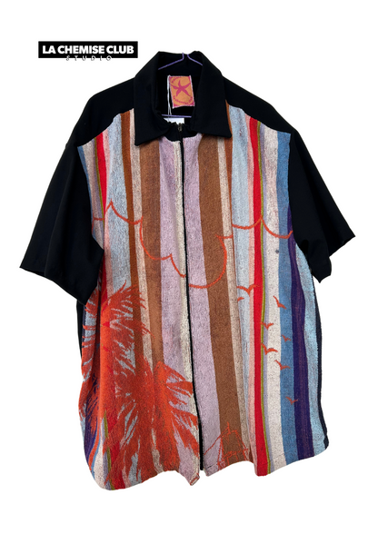 La Chemise Club Studio x Hulala • Rayure palmier