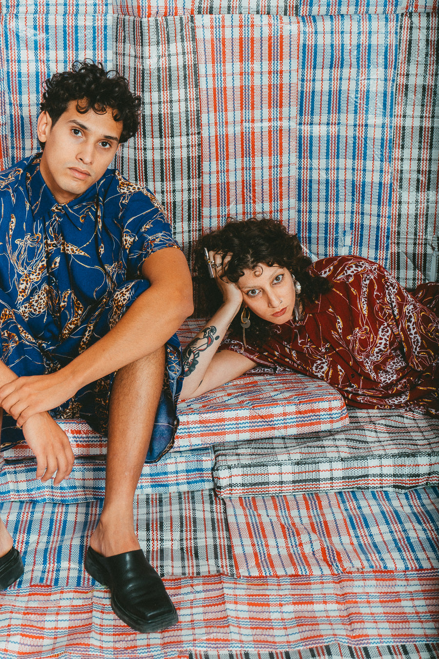 Bermuda long léo bleu • La Blédarde x La Chemise Club Studio