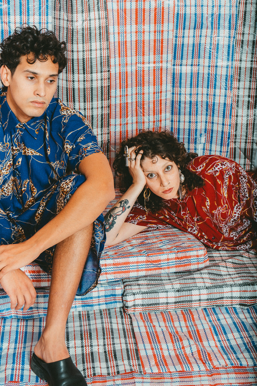 Chemise léo bleu • La Blédarde x La Chemise Club Studio