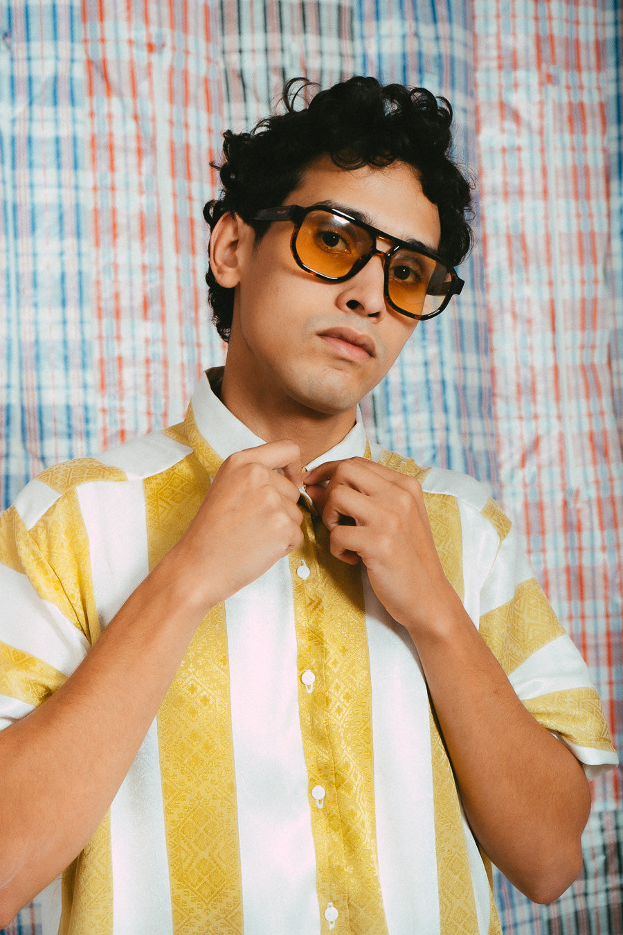 Bermuda long doré • La Blédarde x La Chemise Club Studio