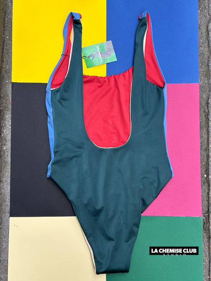 Maillot réversible Bleu/Rouge • La Chemise Club Studio