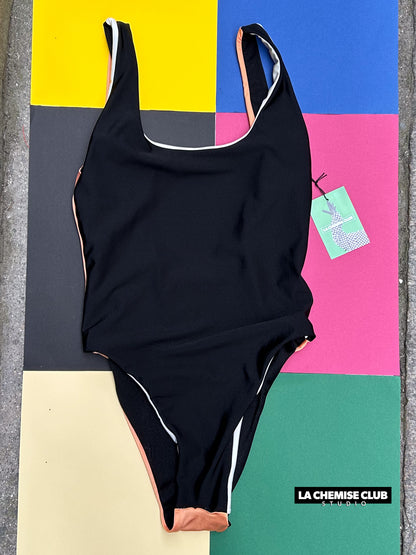Maillot réversible Black/White • La Chemise Club Studio