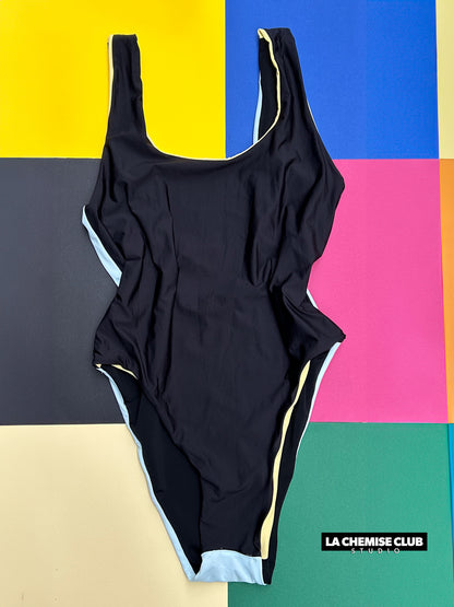 Maillot réversible Butter/Ciel • La Chemise Club Studio