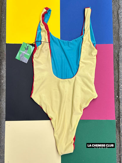 Maillot réversible Rouge/Bleu Clair • La Chemise Club Studio