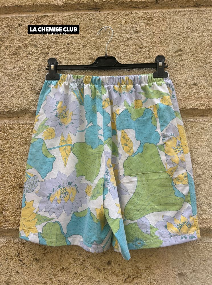 Bermuda Pivoines • La Chemise Club Studio