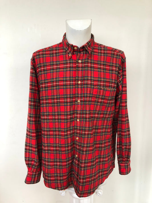 Chemise red wood