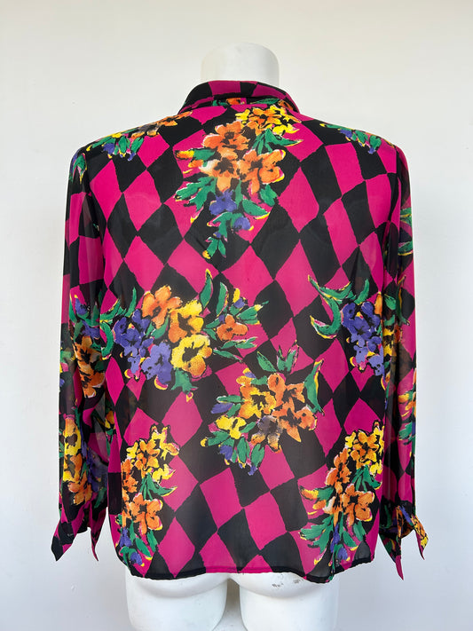 Chemise marywest arlequin