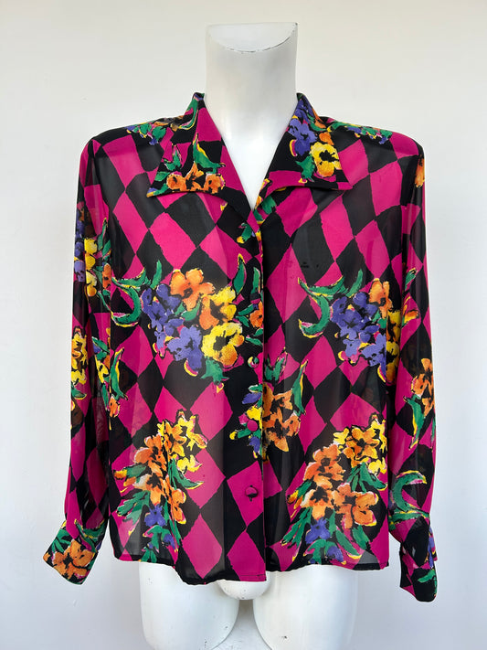 Chemise marywest arlequin