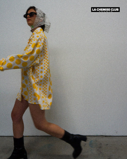 Pois jaunes 2 · La Chemise Club Studio x Charlie Aubry