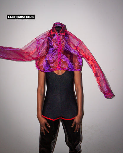 La Chemise Club Studio • Transparente violette