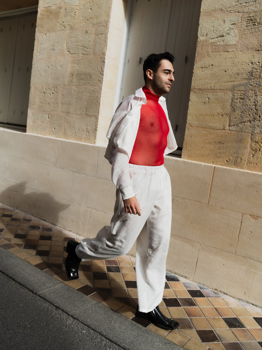 Pantalon Satin Cloud • La Chemise Club Studio