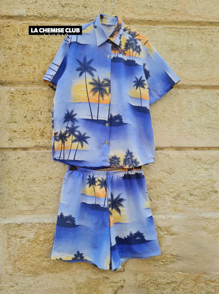 Bermuda Blue Sunset • La Chemise Club Studio