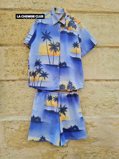 Bermuda Blue Sunset • La Chemise Club Studio