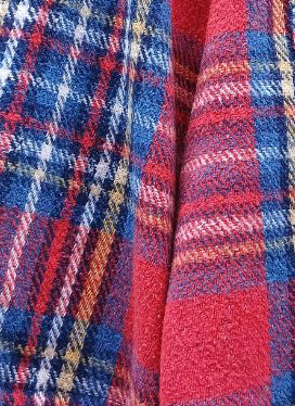 Bermuda long écossais rouge • La Chemise Club Studio