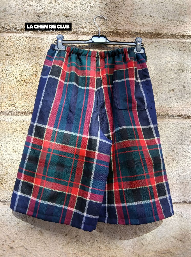 Bermuda long écossais • La Chemise Club Studio