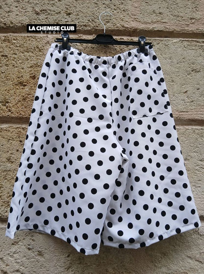 Bermuda long Points de suspension • La Chemise Club Studio