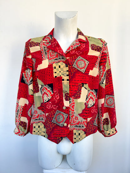 Chemise Rivoire de fleurs