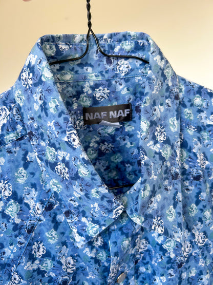 Chemise Blue Flowers