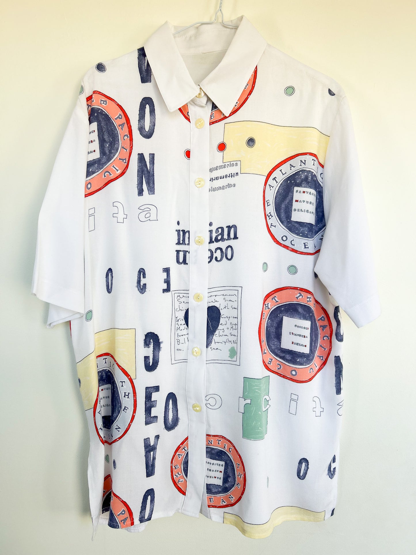 Chemise White Ocean