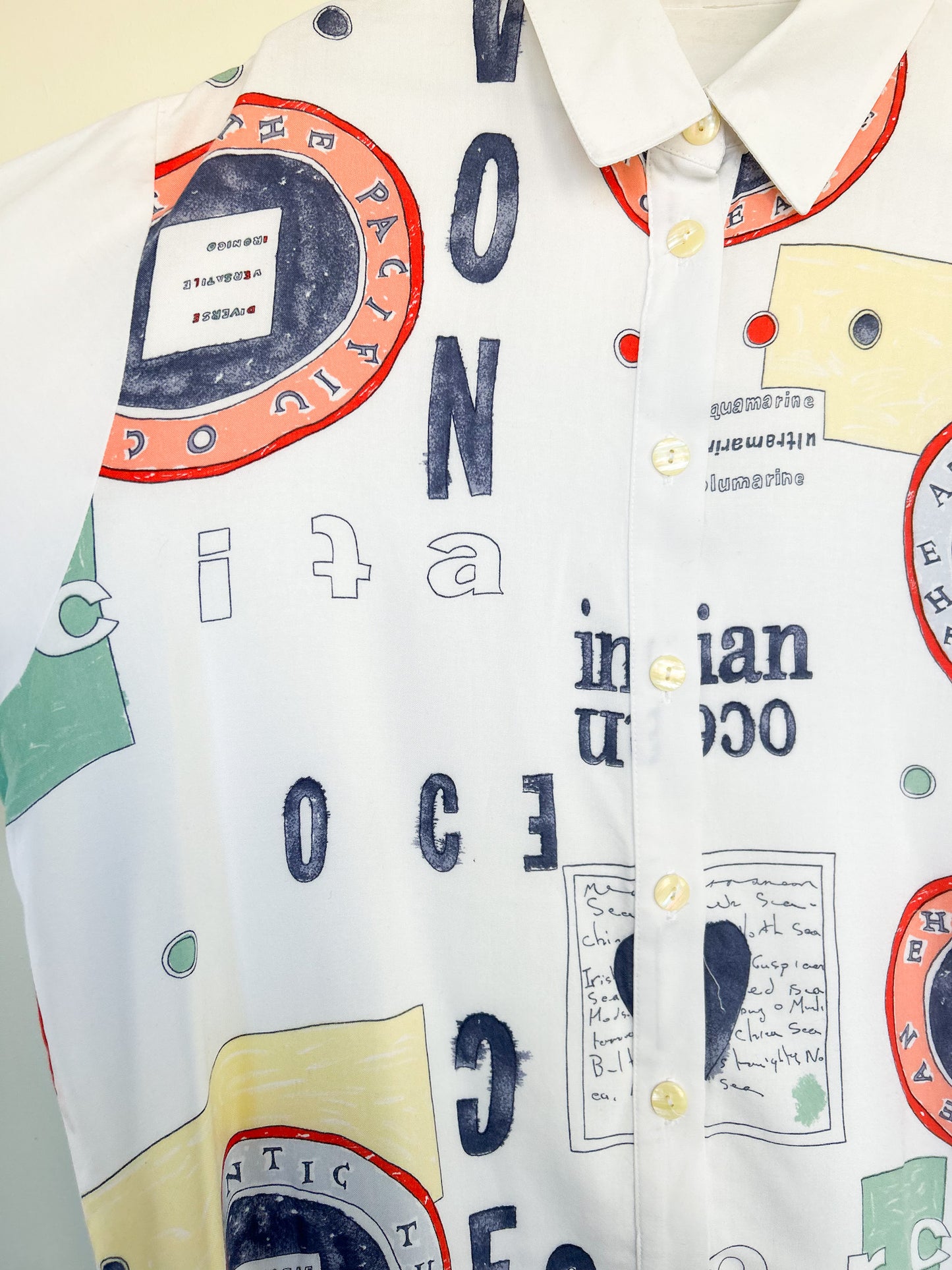 Chemise White Ocean