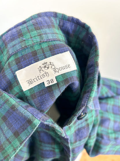 Chemise Écosse green