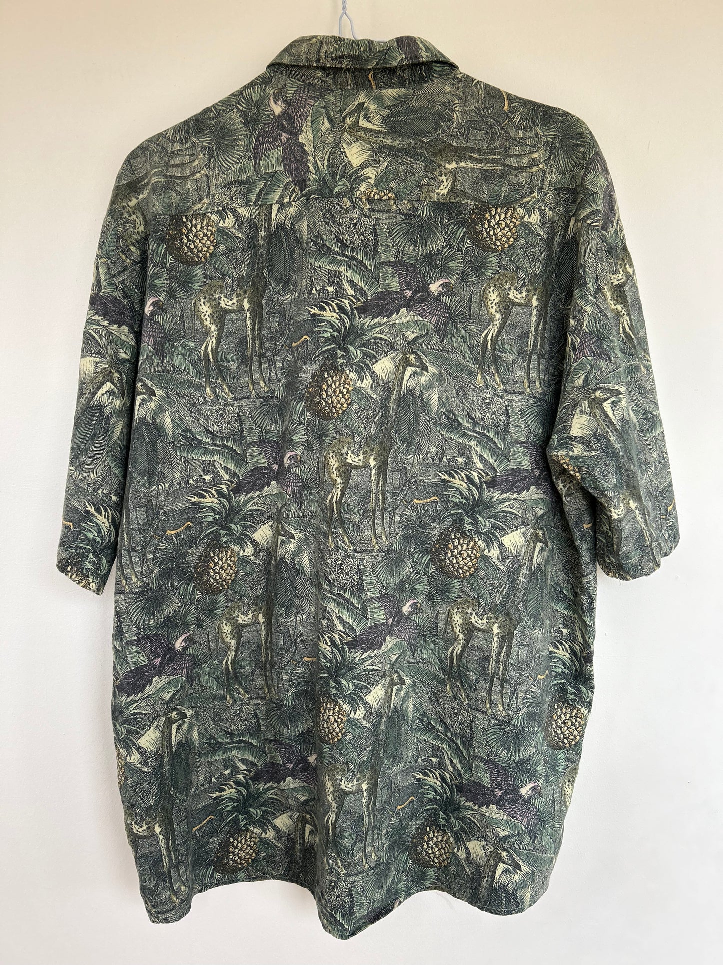 Chemise jungle ananas