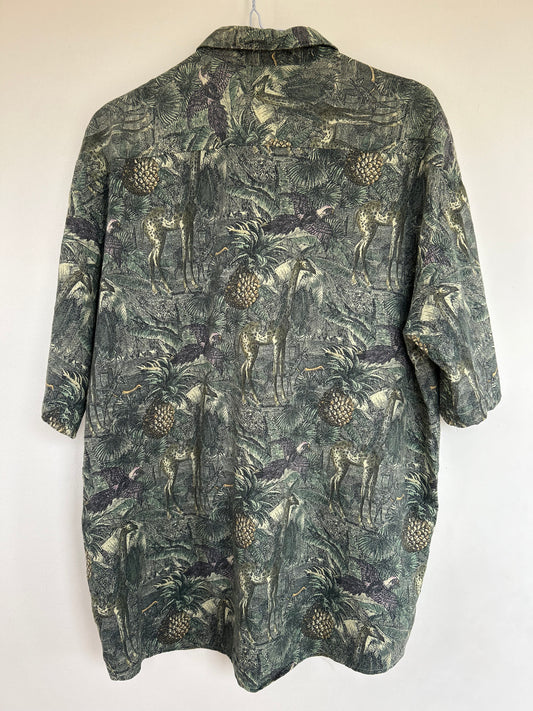 Chemise jungle ananas