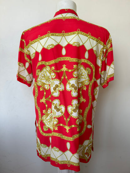 Chemise royale corail