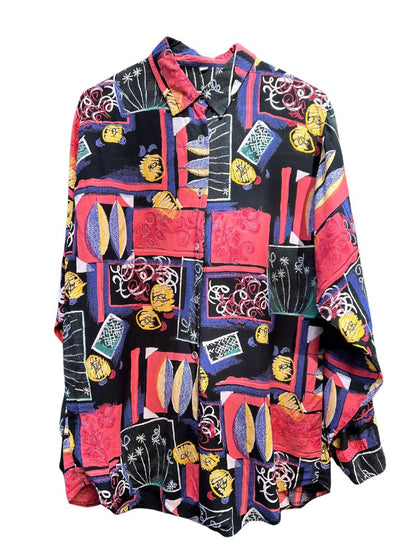 Chemise fenetre swirl