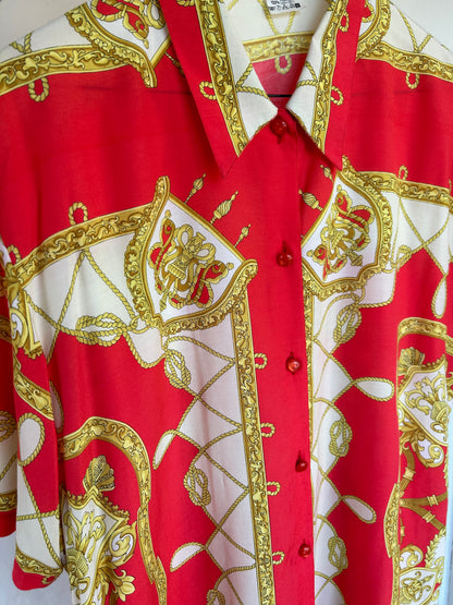 Chemise royale corail