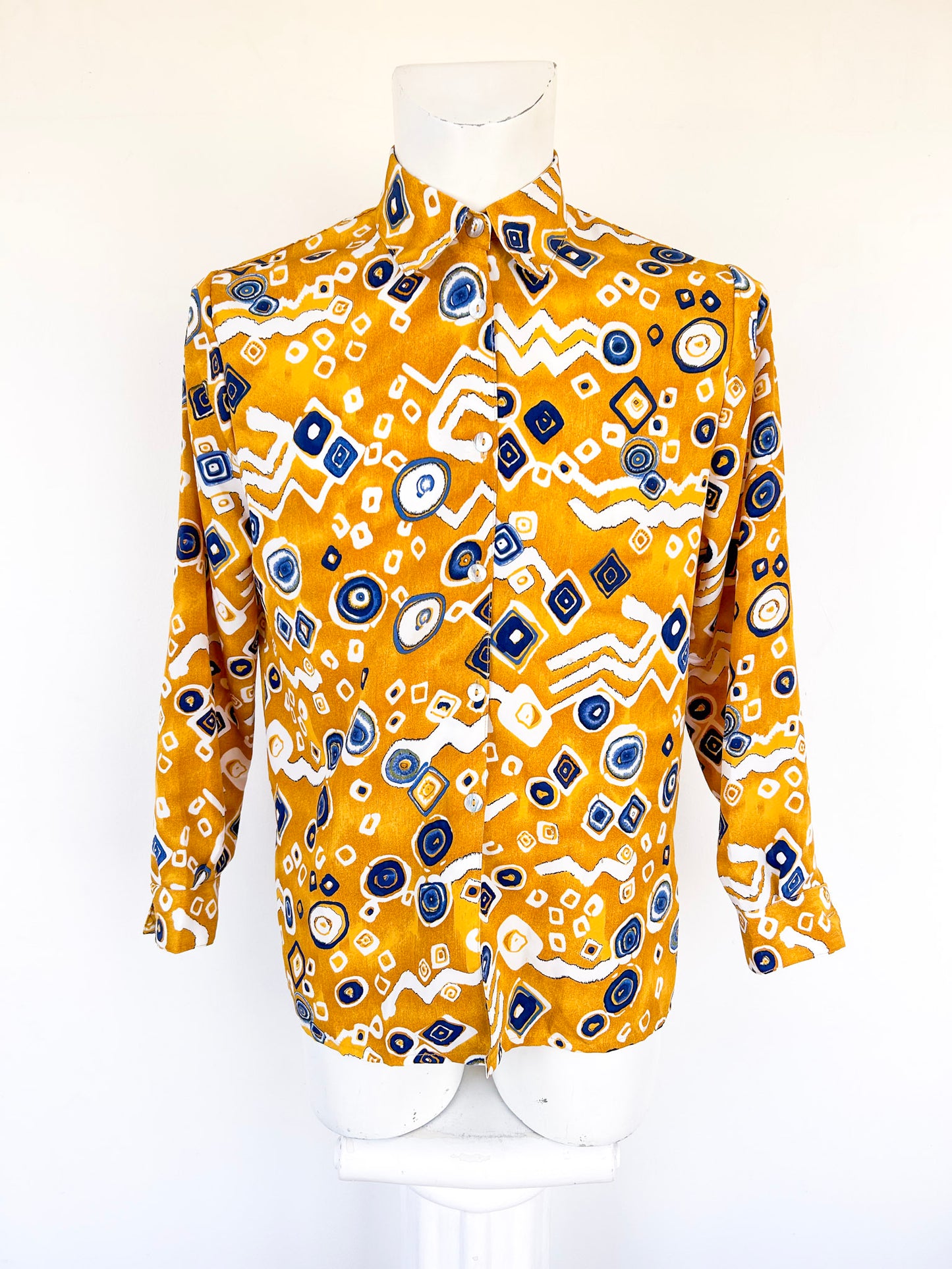 Chemise geometric oriental