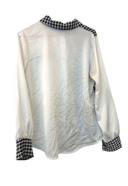 Chemise bigout pied de poule