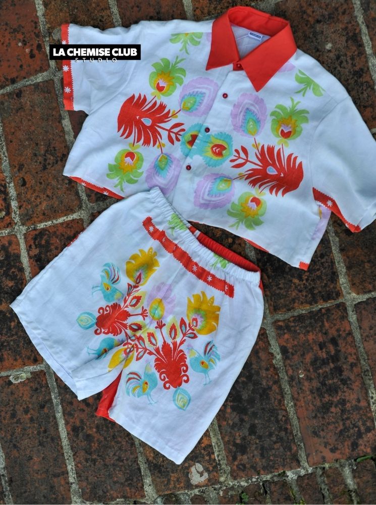 Bermuda Plume • La Chemise Club Studio