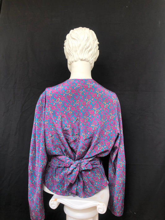 Chemise fuschia cachemire