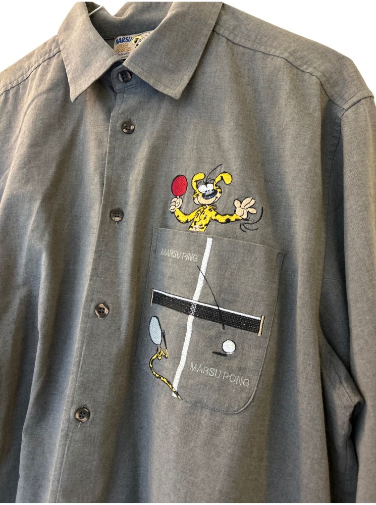 Chemise Marsupilami grise