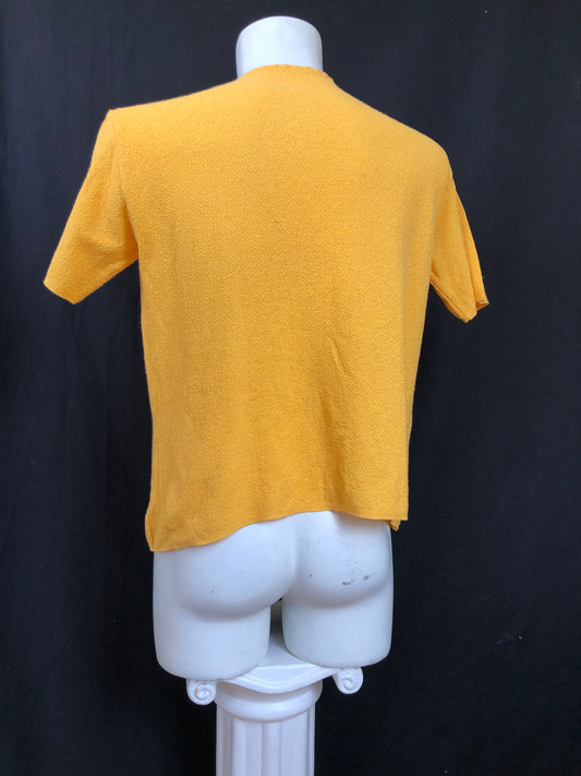 Chemise bouclettes jaunes