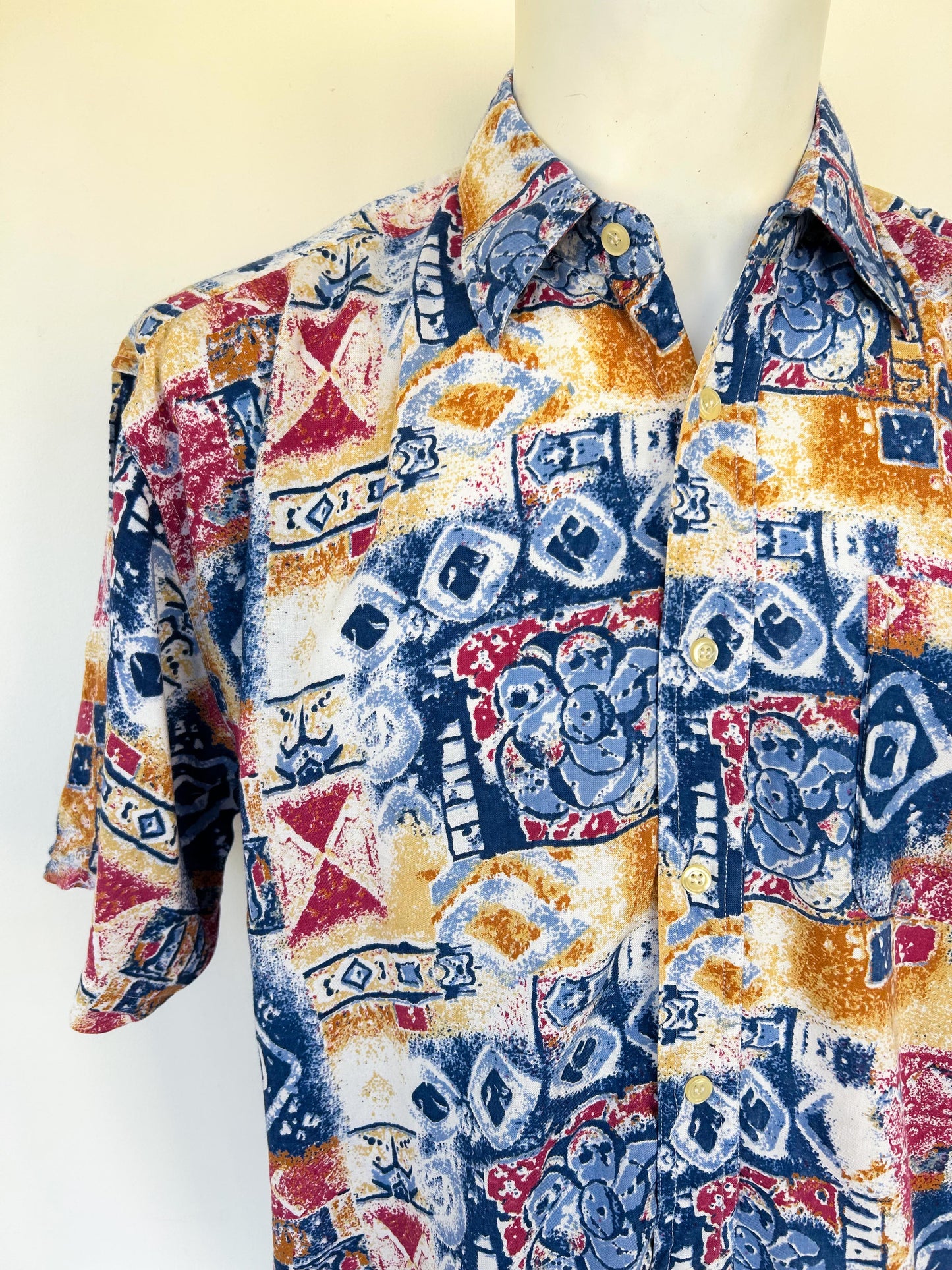 Chemise aztec vintage