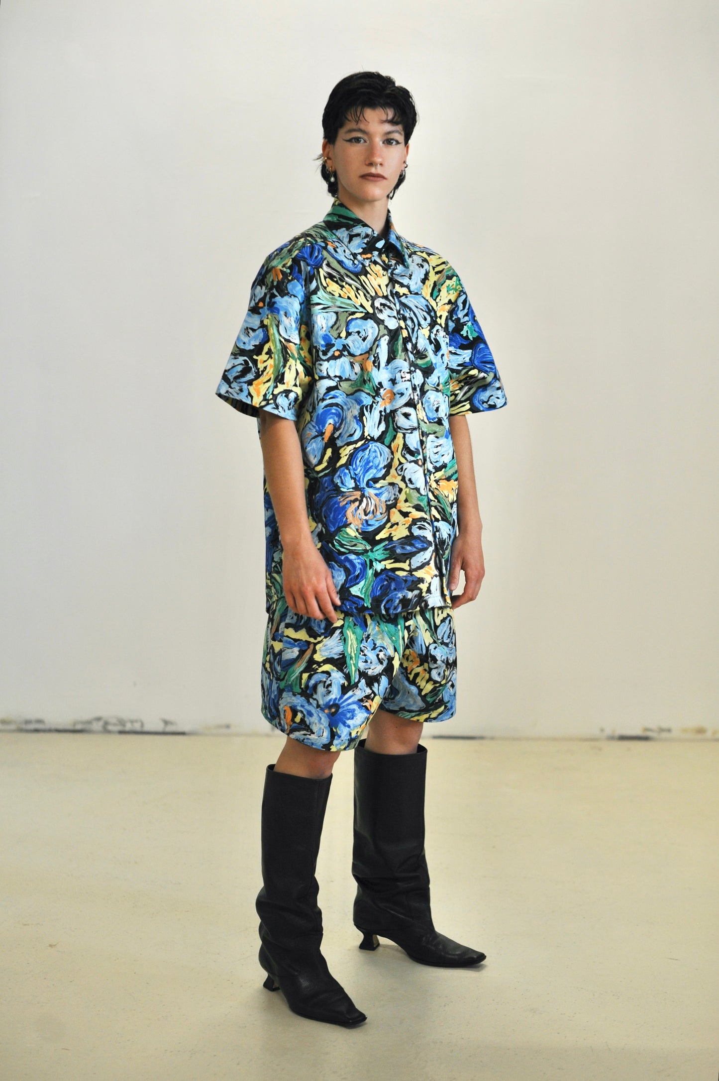 Bermuda Accent impressionniste • La Chemise Club Studio