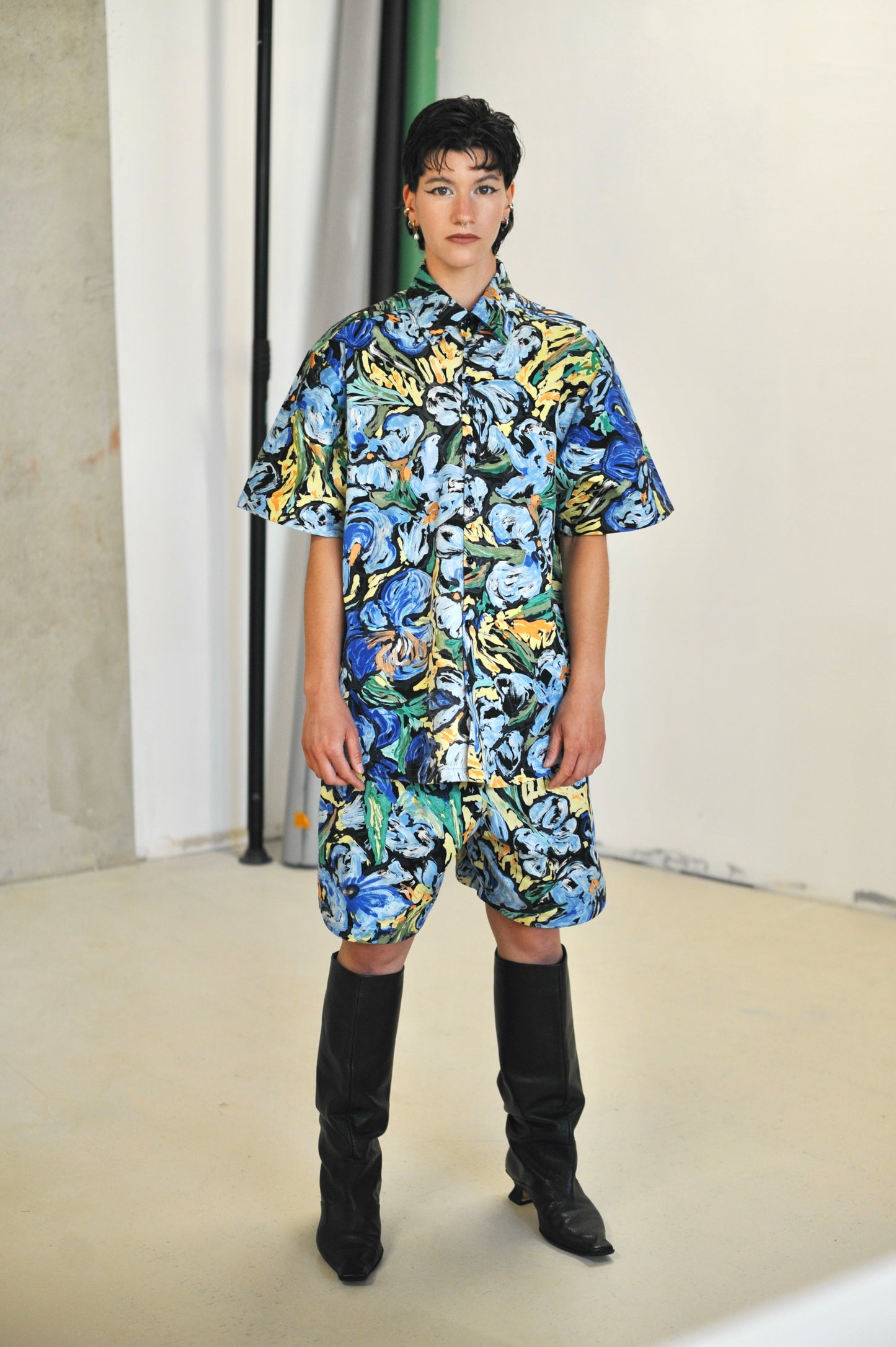 Bermuda Accent impressionniste • La Chemise Club Studio