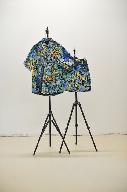 Bermuda Accent impressionniste • La Chemise Club Studio