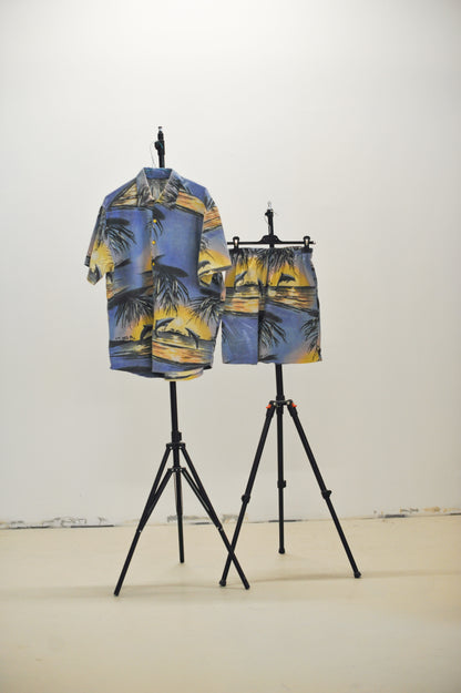 Bermuda Palmier Delfino • La Chemise Club Studio