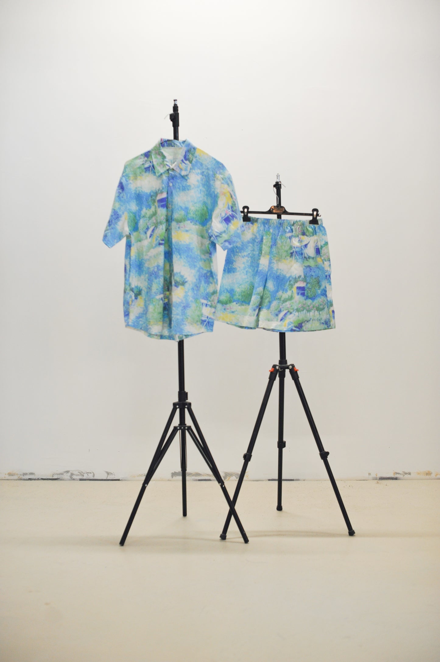 Bermuda Ciel impressionniste • La Chemise Club Studio