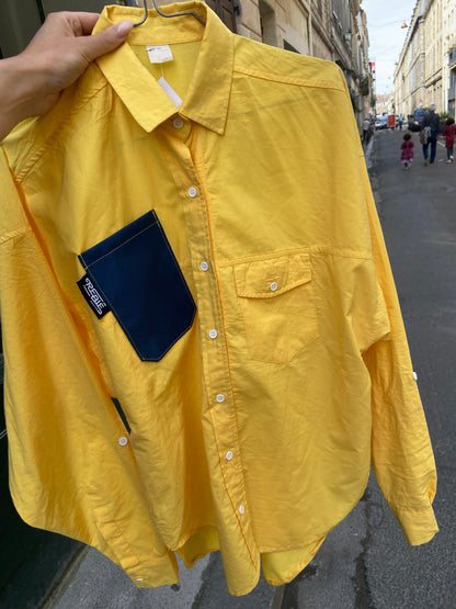 Atelier Rebié bright yellow shirt